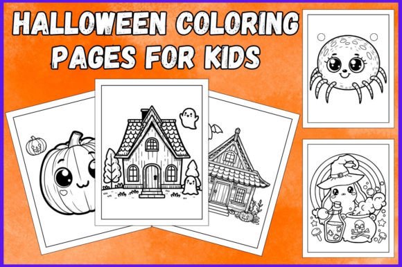 Download Cute Halloween Coloring Pages for Kids - Pages Collection