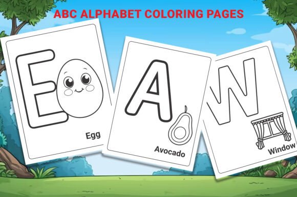 Download ABC Alphabet Coloring Pages for Kid - Pages Collection