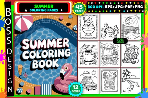Download Summer Coloring Pages for Adults - Pages Collection