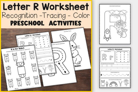 Download Letter R Worksheets for Preschool &amp; K - Worksheets Collection