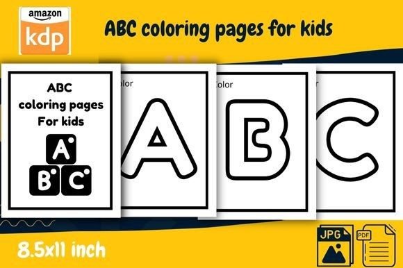 Download ABC Coloring Pages for Kids - Pages Collection
