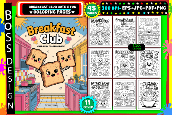 Download Breakfast Club Cute &amp; Fun Coloring Pages - Pages Collection
