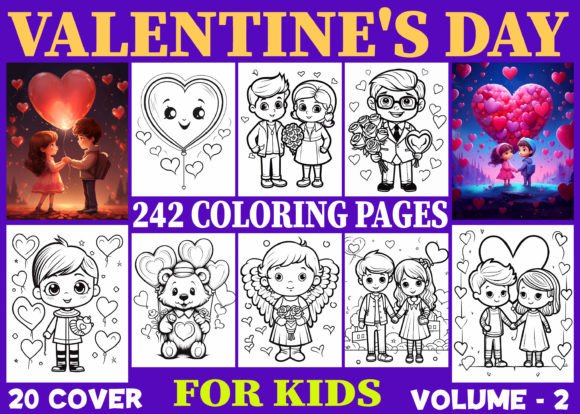 Download Valentine's Day Coloring Pages for Kids - Pages Collection