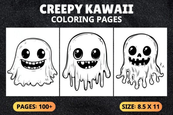 Download Creepy Kawaii Coloring Pages - Pages Collection