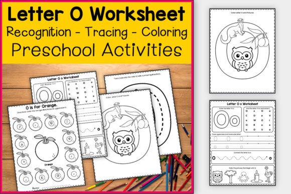 Download Letter O Worksheets for Preschool &amp; K - Worksheets Collection