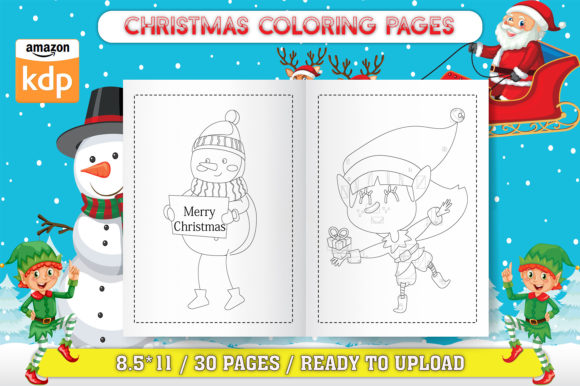 Download Christmas Coloring Pages for Boys - Pages Collection