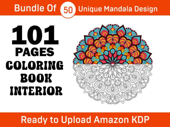 Download 101 Pages Mandala KDP Interior Vol-5 - Pages Collection