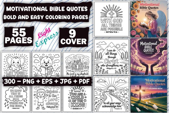 Download Motivational Bible Quotes Coloring Pages - Pages Collection