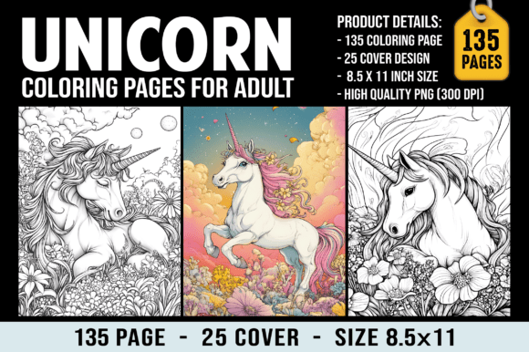 Download 135 Unicorn Coloring Pages for Adults - Pages Collection