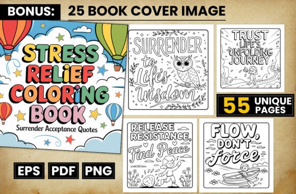 Download Stress Relief Quotes Coloring Pages - Pages Collection