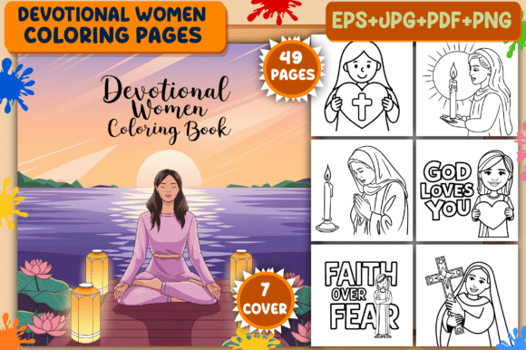 Download Devotional Women Coloring Pages - Pages Collection