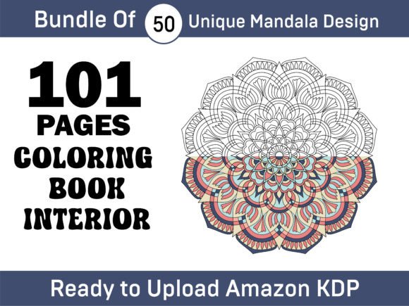 Download 101 Pages Mandala KDP Interior Vol-3 - Pages Collection
