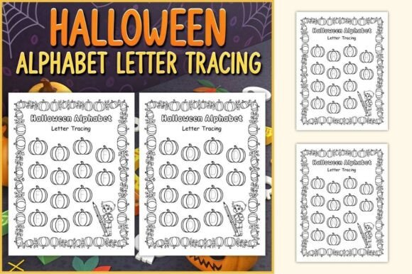 Download Halloween Alphabet Tracing Worksheets - Worksheets Collection